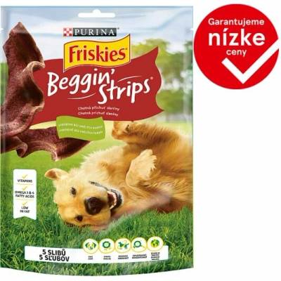 Friskies Beggin Strips maškrty slanina 120 g