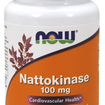 NOW Хранителна добавка НАТОКИНАЗА , Now Foods Nattokinase 100mg 60Veg Capsules