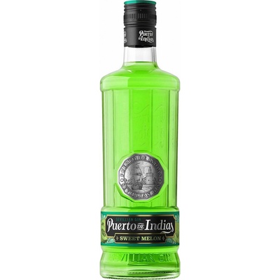 Puerto de Indias Sweet Melon 37,5% 0,7 l (čistá fľaša)