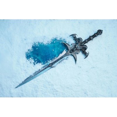 Blizzard World of Warcraft Frostmourne replika 1:1 nová verze k 30. výročí 125 cm BXQKFK50692170