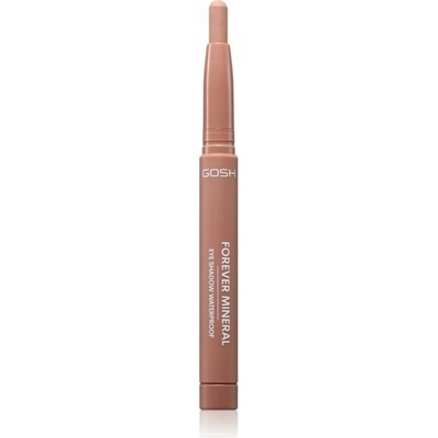 Gosh Forever Mineral Matte dlhotrvajúce očné tiene v ceruzke 015 Matt Nougat 1,4 g