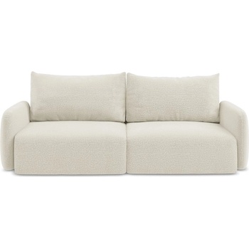 makamii Кремав разтегателен диван с място за съхранение 238 cm Kalena - Makamii (KALENA_3SF_38_P1_C1)