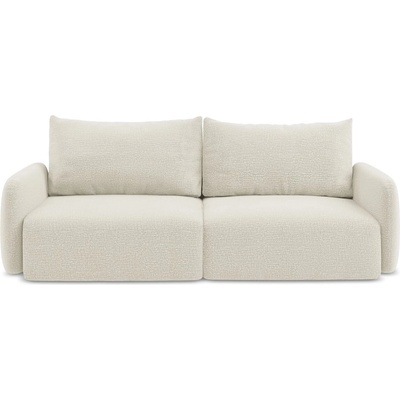 makamii Кремав разтегателен диван с място за съхранение 238 cm Kalena - Makamii (KALENA_3SF_38_P1_C1)