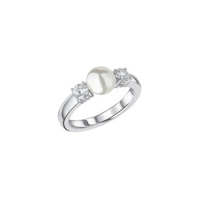 Diamonfire strieborný prsteň R3872