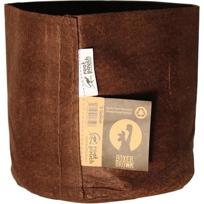 Root pouch Boxer brown 8l 21x21 cm