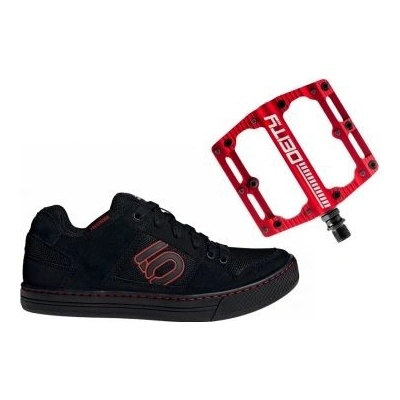 Freerider + pedále Deity black Kat