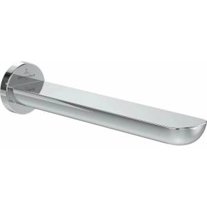 Villeroy & Boch Чучур за вана Villeroy&Boch O. novo, гланциран хром, 23.1 см (TVT10450500061)