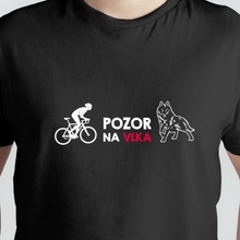 Babičkářství tričko Pozor na vlka