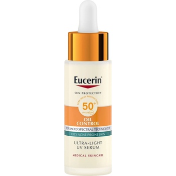 Eucerin Sun Серум за лице Oil Control, SPF50+, 30 ml