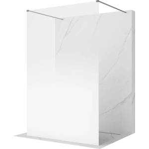 Mexen Kioto самостоятелна душ кабина 140 x 200 cm, бял омбре 8 mm, gun metal - 800-140-002-95-86 (800-140-002-95-86)