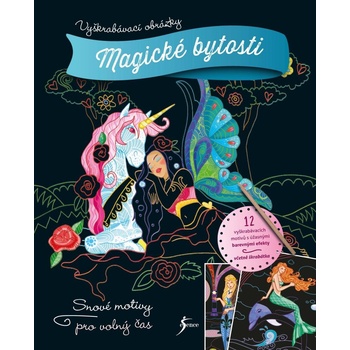 Vyškrabávací obrázky Magické bytosti