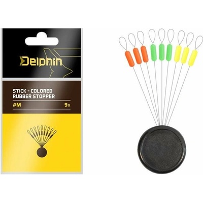 Delphin Stoper Stick Colored rubber stopper M 3 ks