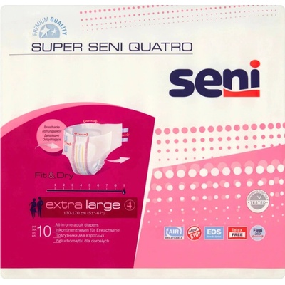 Seni Super Quatro XL 10 ks – Zboží Dáma