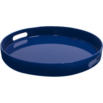 Image 1 of FUZHOU FUZHOU-Сервитьорска табла КРЪГ с борд СИНЯ ø37, 5xh4, 5 (JQY17-7099C-2) (0152100)
