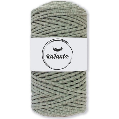 Bavlnená šnúra KaFanta 3 mm - svetlo olivová