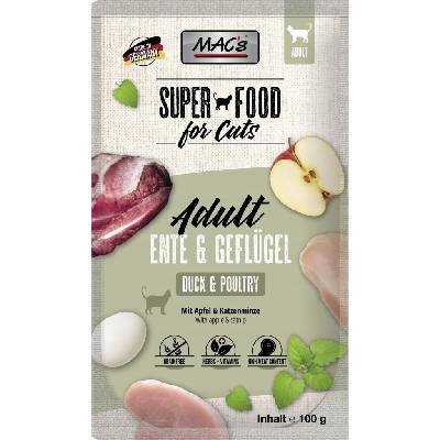 Mac's Cat kačka hydina a jablko 100 g