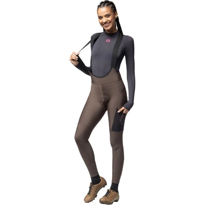 Alé Off Road Gravel Stones Cargo 2.0 W bibtight Coffee