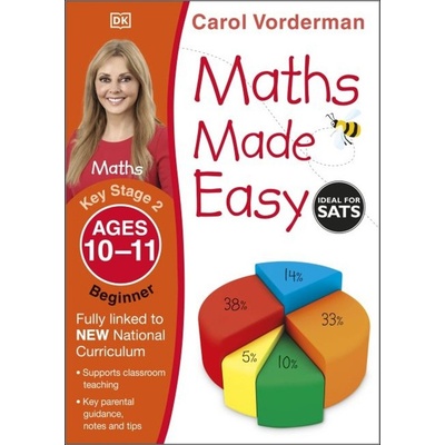 Maths Made Easy Ages 10-11 Key Stage 2 Beginner Vorderman CarolPaperback