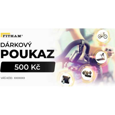 Dárková poukázka v hodnotě 500,- Kč
