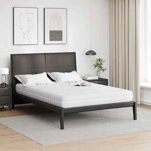 vidaXL Матрак с кокосов слой Средно твърдо 140 x 190 cm Бяло (4106432)
