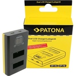 Patona Зарядно за батерия GoPro Max 2, MicroUSB, USB-C, двоен (1743) Зарядно за батерии