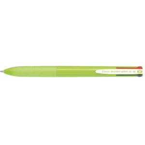 Pilot Химикалка, 0, 27 мм, с бутон, светлозелен корпус, PILOT "Super Grip G", четири цвята BPKGG-35M-LG (BPKGG-35M-LG)