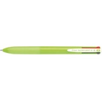 Pilot Химикалка, 0, 27 мм, с бутон, светлозелен корпус, PILOT "Super Grip G", четири цвята BPKGG-35M-LG (BPKGG-35M-LG)