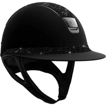 Samshield Jezdecká helma Miss Shield Ultra Fine Rock VG1 černá chrome blk