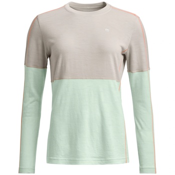 Ortovox 185 Rock'N'Wool Long Sleeve W Размер: S / Цвят: бял