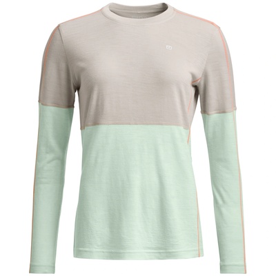 Ortovox 185 Rock'N'Wool Long Sleeve W Размер: S / Цвят: бял