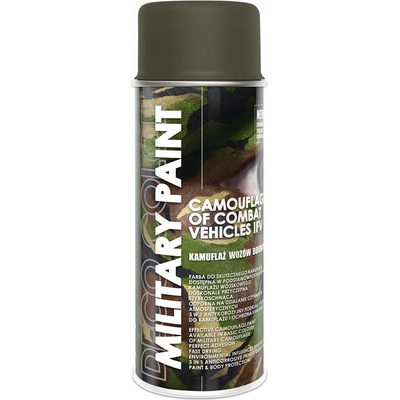 Deco Color Kamuflážna farba v spreji 400 ml zelená matná