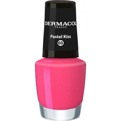 Dermacol Mini lak na nechty 03 Pastel Kiss 5 ml