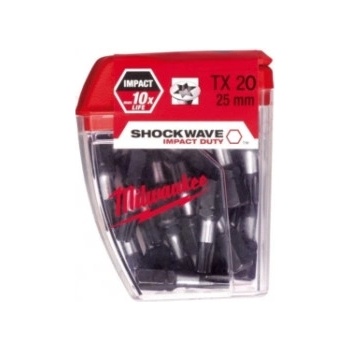 Sada bitov Milwaukee Shockwave TX20 25mm 25ks