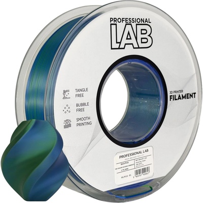 Professional Lab FG-P111-E1, 3D филамент, PLA Silk, 1, 75mm, 1000g, Dual Color, Многоцветен (Oceans embrace) (FG-P111-E1)