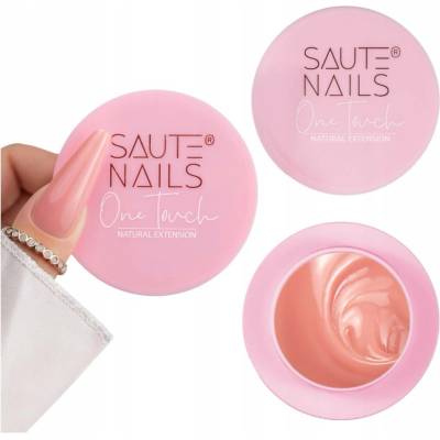 Saute Nails stavební gel na nehty One Touch Natural Extension 30g