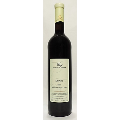 Vinařství Výmola Dunaj 2018 suché 14% 0,75 l (holá láhev)