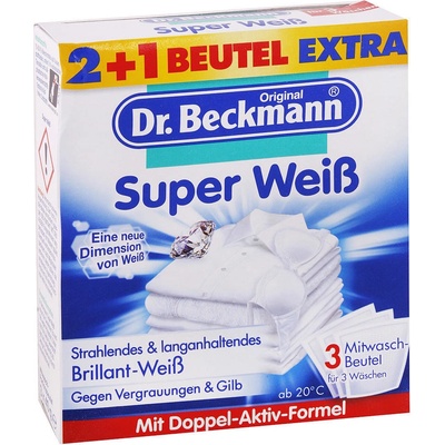 Dr. Beckmann super biela vrecká na pranie 2 ks