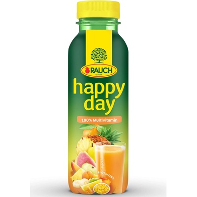 Rauch Džus Happy Day 100 % multivitamin pet 12 x 330 ml