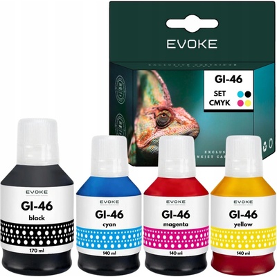 Inkoust EVOKE Canon GI-46 CMYK - kompatibilní – Zboží Mobilmania