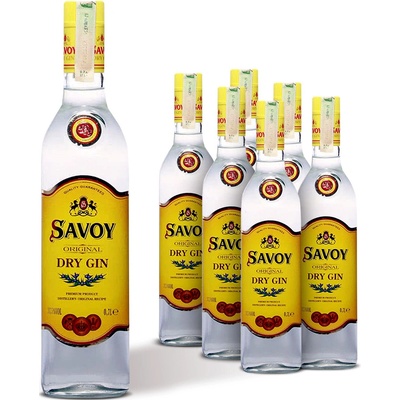 Savoy Dry Gin 37,5% 6 x 1 l (karton)