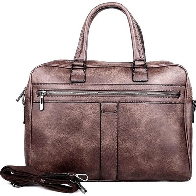 Velká pánská taška do ruky/crossbody tmavěhnědá – Zboží Dáma