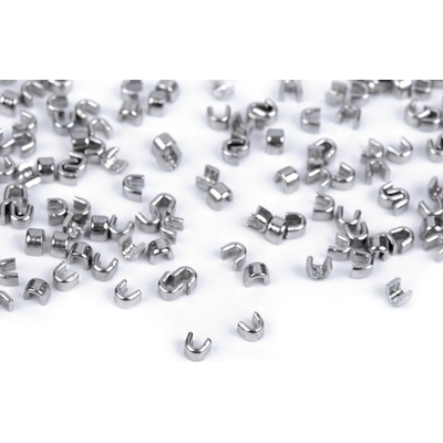 Prima-obchod Koncovka na spirálový a kovový zip No 3; 5; 8; 10 horní, barva 1 (3 mm) barva nikl