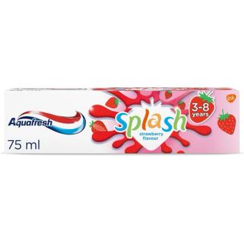 Aquafresh Детска паста за зъби Aquafresh Splash Strawberry 3-8г (АЯСПЛ)