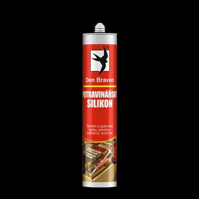 Den Braven Potravinářský silikon 280 ml transparentní – Sleviste.cz
