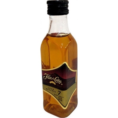 Flor de Cana 7y 40% 0,05 l (holá láhev)