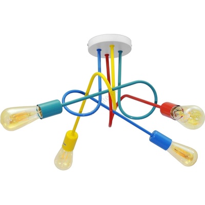 Helam LED детски плафониер OXFORD 4xE27/10W/230V (HE0635)