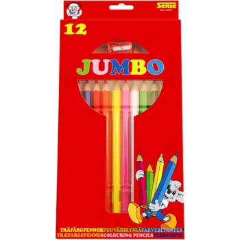 Sense Цветни моливи Джъмбо - 12 бр (10347)