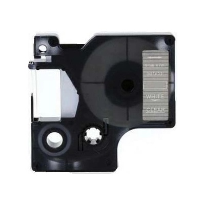Compatible Съвместима лента с Dymo 53720, 24mm x 7m, бял печат / прозрачен субстрат (53720)