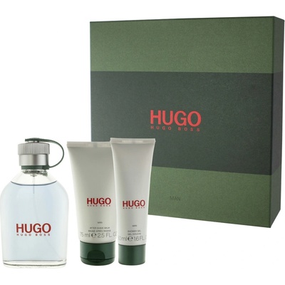 Hugo Boss Hugo EDT 125 ml + sprchový gel 50 ml + balzám po holení 75 ml dárková sada