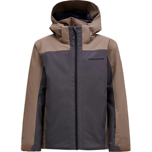 Peak Performance Детско ски яке Peak Performance Kid's Maroon Blocked Insulat Ski jacket - Motion Grey / Terrain Tan - размер 150 (703-6992-0213)